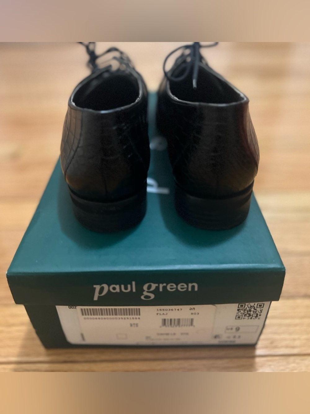 Paul Green Nostalgia Croc Oxfords Sz 9 - Picture 5 of 7